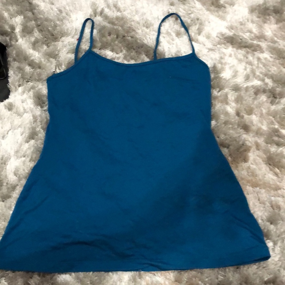 Blue tank top